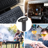 Easy to Carry Hair Dryer and Dusts Collector for Car and Office Workers